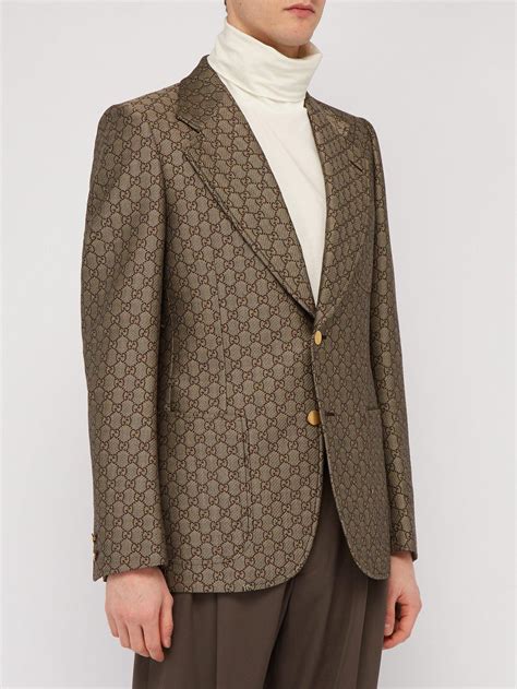 cheap gucci mens jackets|gucci monogram jacket men.